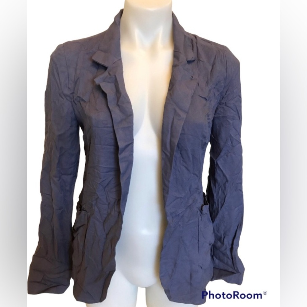 𝅺Talula periwinkle Open faced long sleeve Blazer